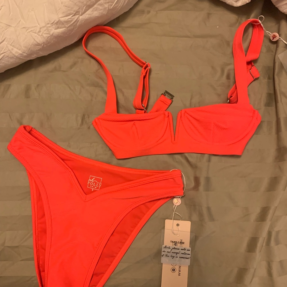 Oh Polly Orange Bikini